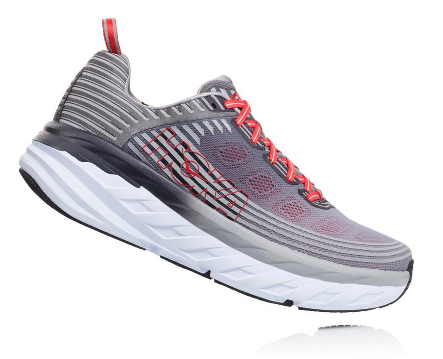 Hoka One One Løbesko Herre - Bondi 6 - Grå - 357246XEL